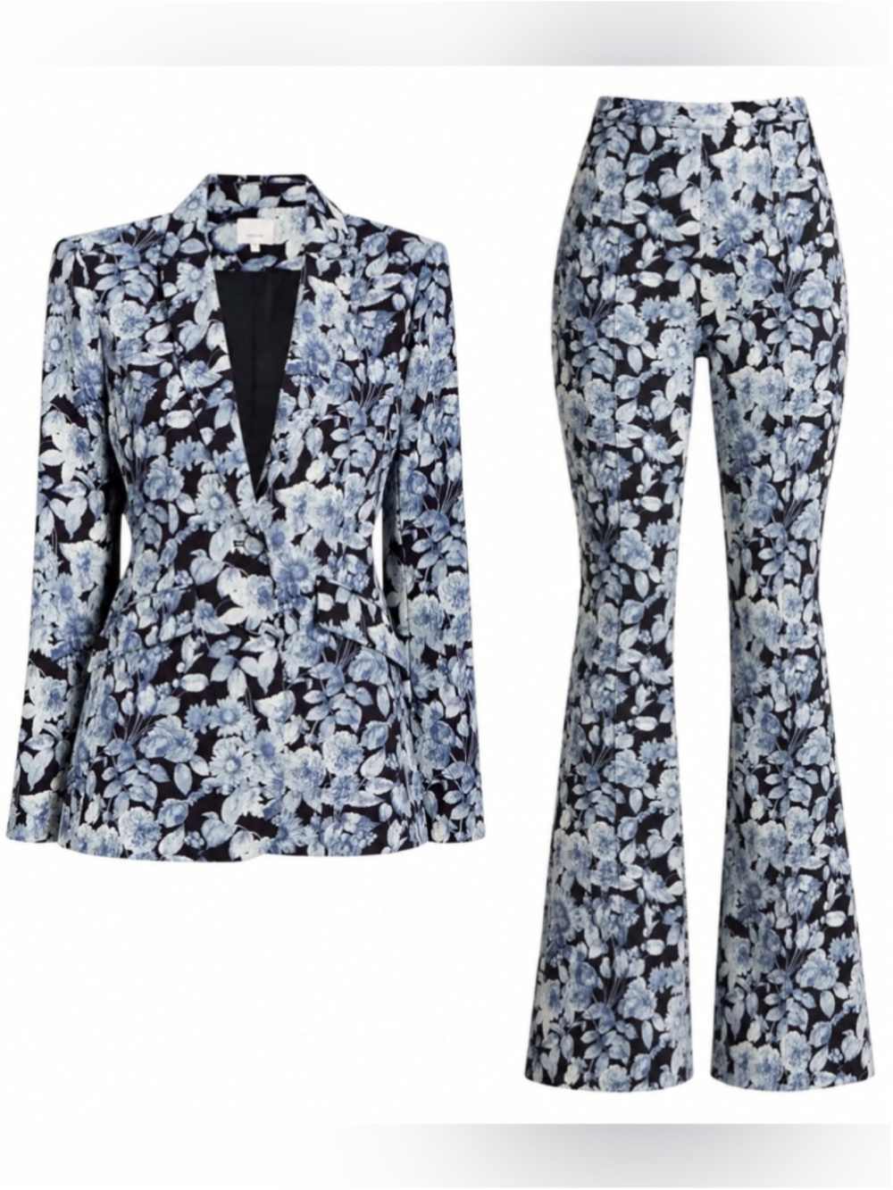 cinq a sept Suit Set, Karlie Blazer and Myla Pants in Tumbling Floral